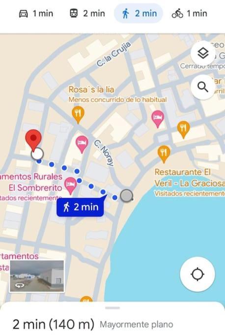 Casa Olga Apartment Caleta de Sebo Bagian luar foto